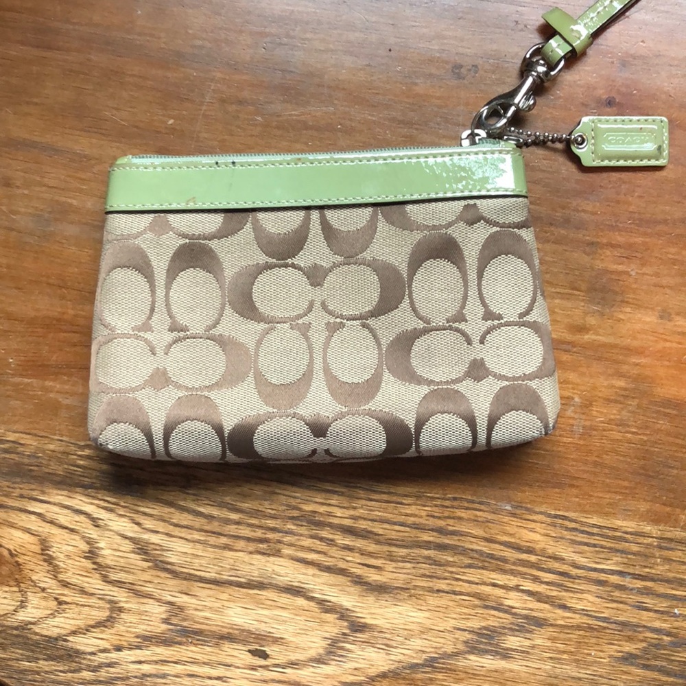 Coach wristlet